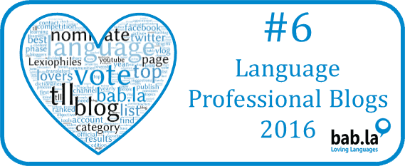 TermCoord voted 6th best Professional Language Blog of 2016