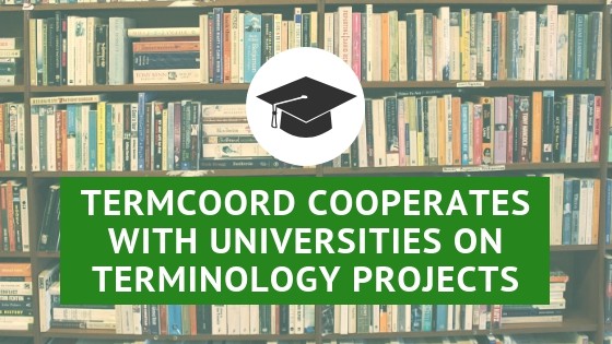 TermCoord cooperates with universities on terminology projects