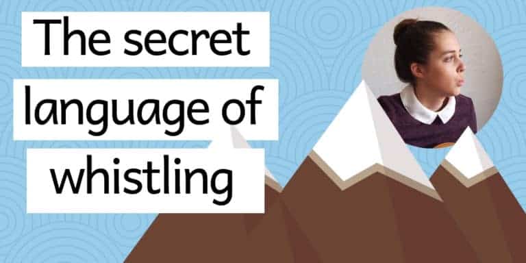 The secret language of whistling