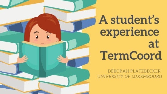 A student’s experience at TermCoord
