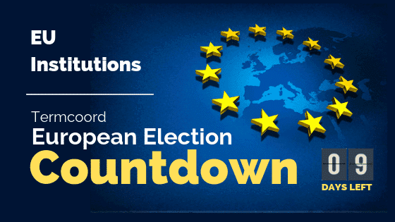Termcoord European Election Countdown: EU Institutions