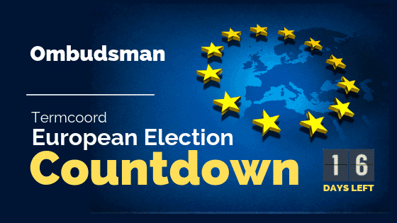 Termcoord European Election Countdown: Ombudsman
