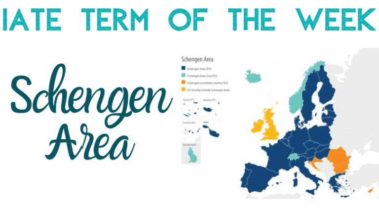 IATE Term of the Week: Schengen Area