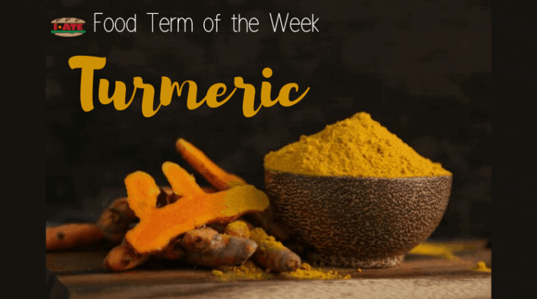 REPOST I·ATE Food Term of the Week: Turmeric