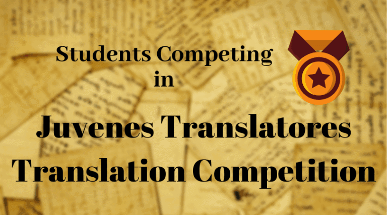 Students Competing in Juvenes Translatores Translation Competion