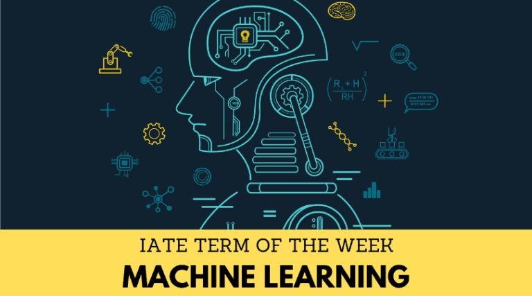 IATE Term of the Week: Machine learning
