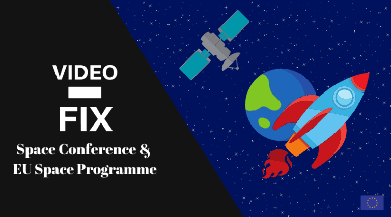 Video-Fix: Space Conference & EU Space Programme