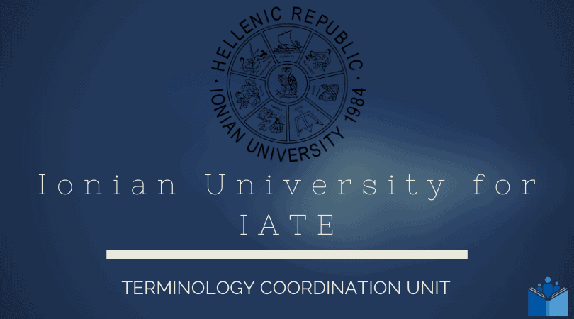 Ionian University for IATE feature