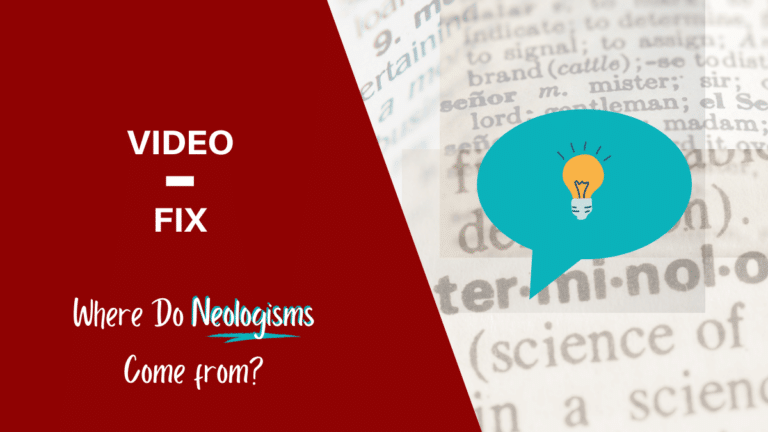 Video-fix neologism