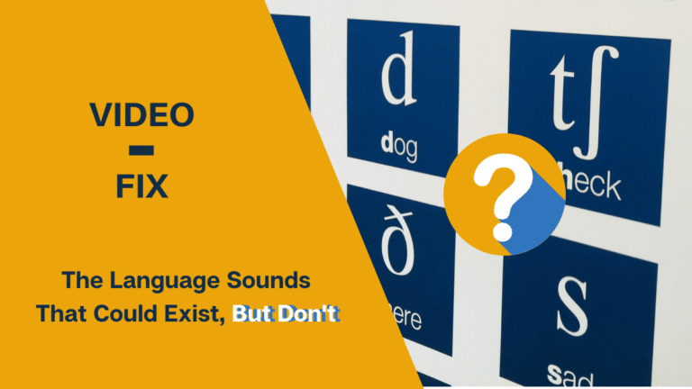 Video-fix language sounds