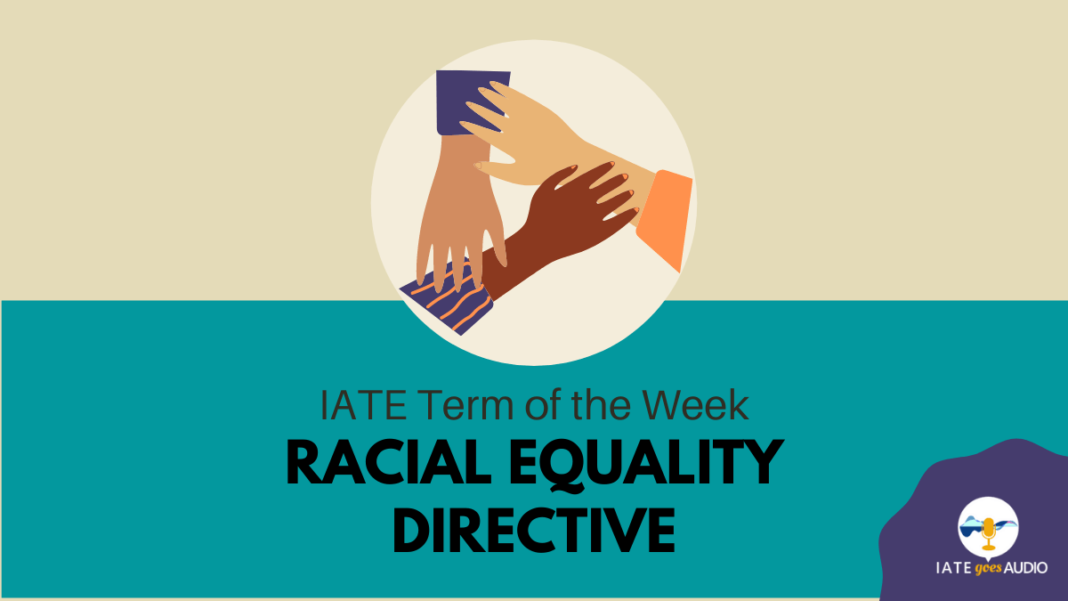 IATE Racial Equality Directive