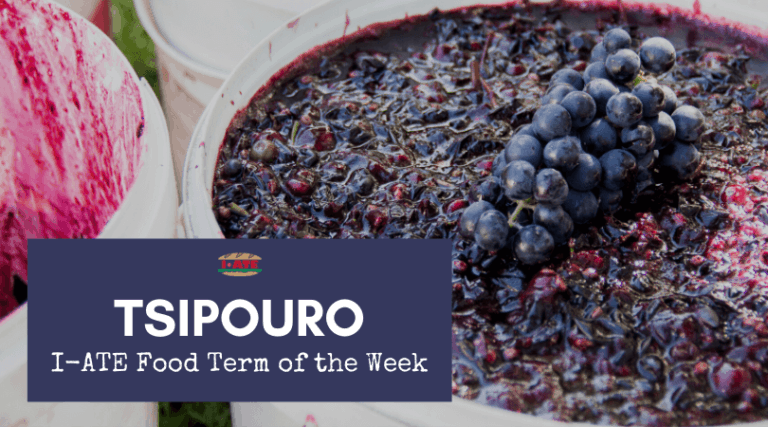 I·ATE Food Term of the Week: Tsipouro