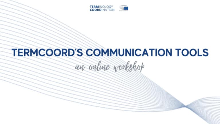 TermCoord’s Communication Tools | Online Workshop
