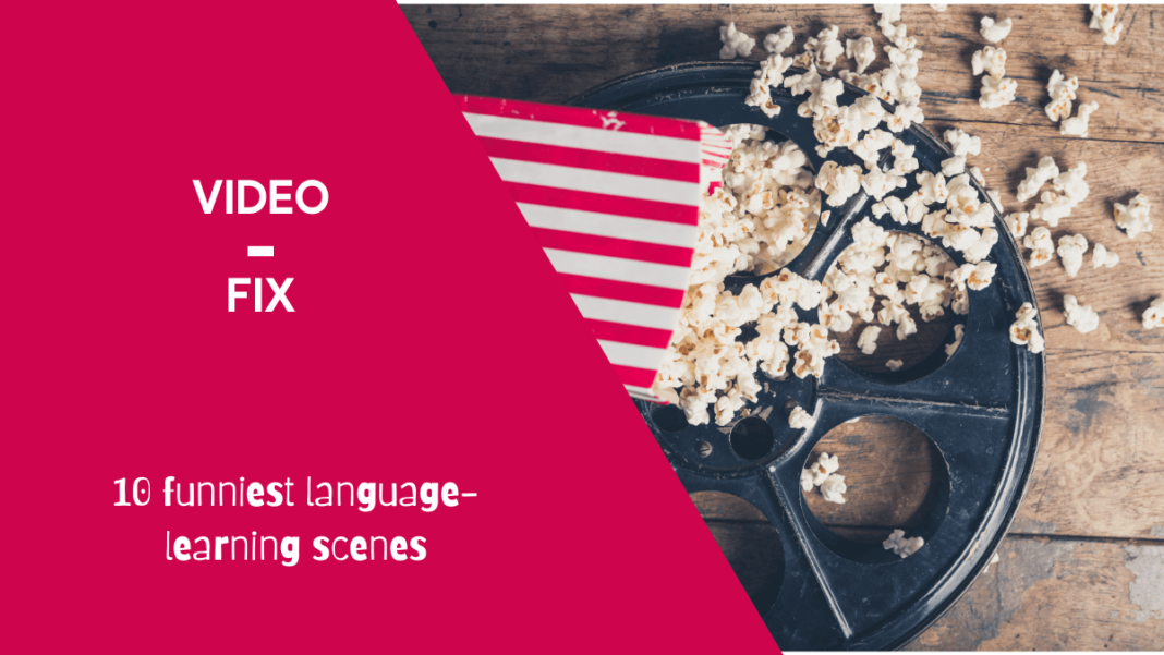 Video-Fix language learning scenes
