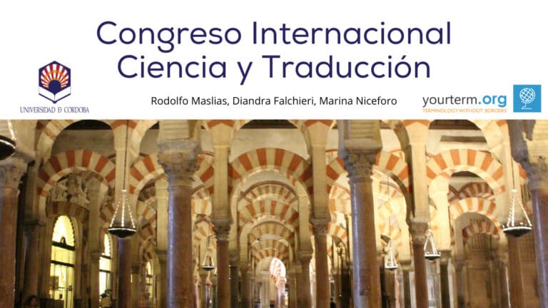 Congreso Internacional Ciencia y Traducción