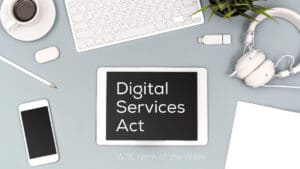 Digital Services Act  Illustration for Audio