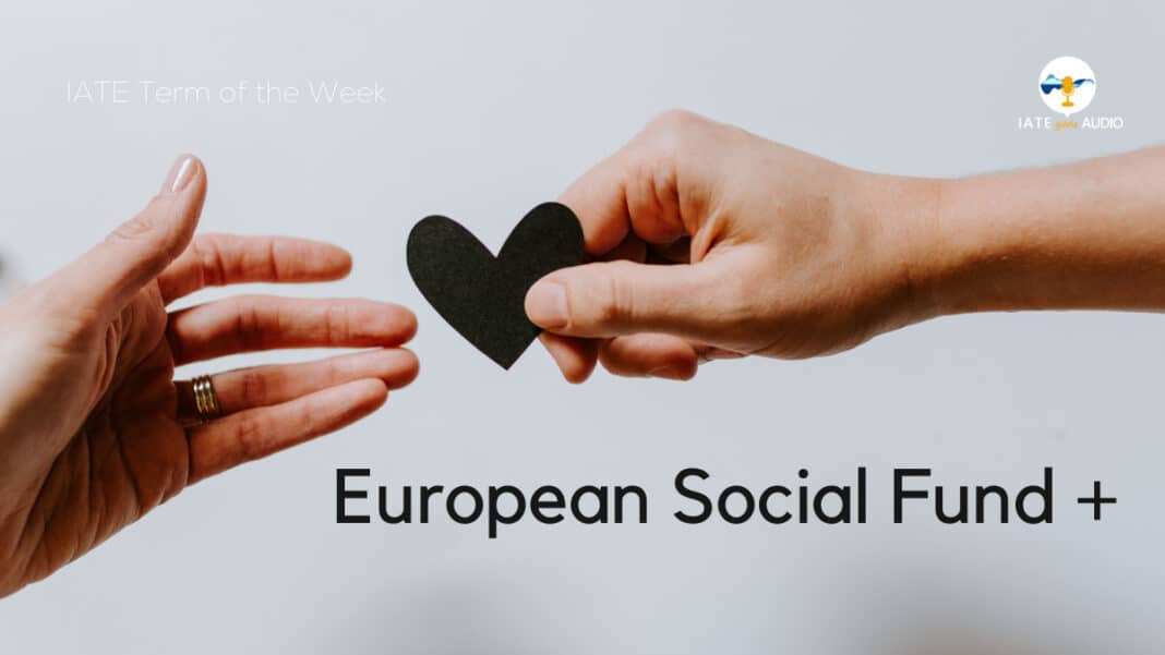 European Social Fund + AUDIO