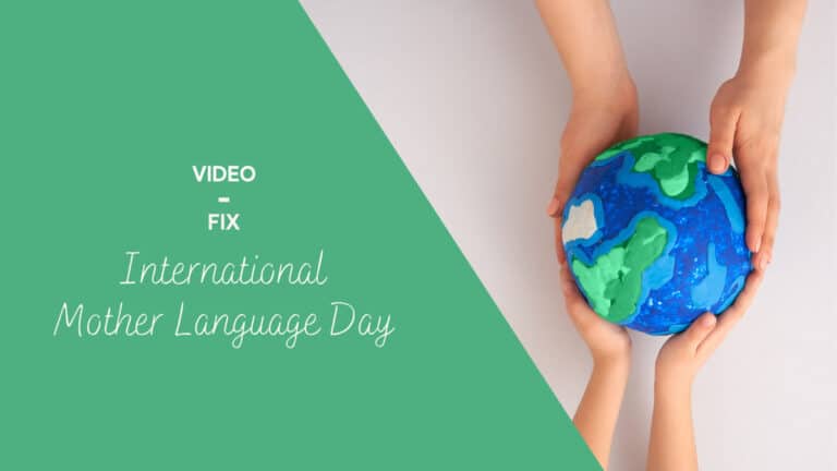 Video-Fix International Mother Language Day