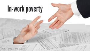 In-work poverty Illustration for Audio