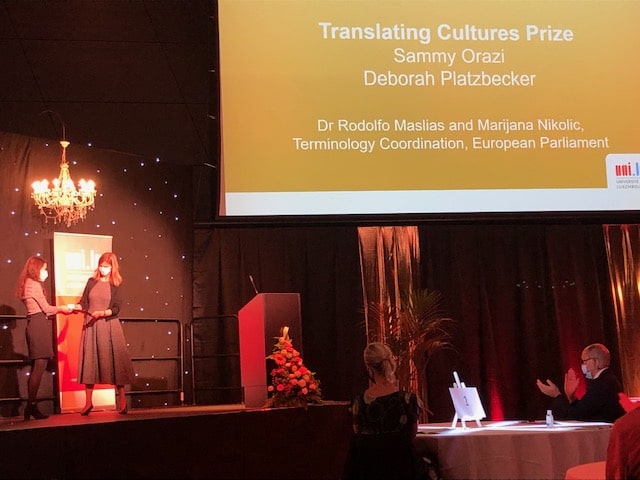 The «Translating Cultures» award ceremony 2021