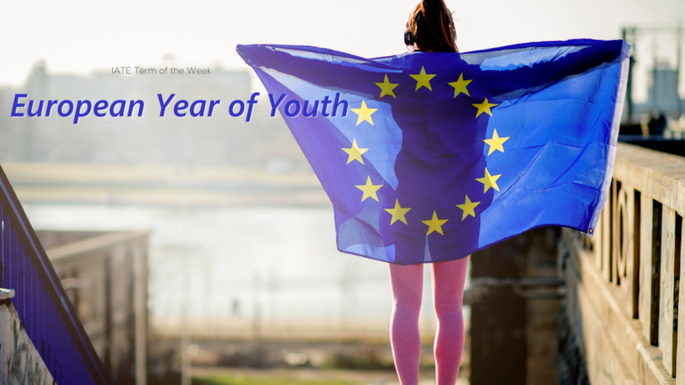 IATE Term of the Week: European Year of Youth
