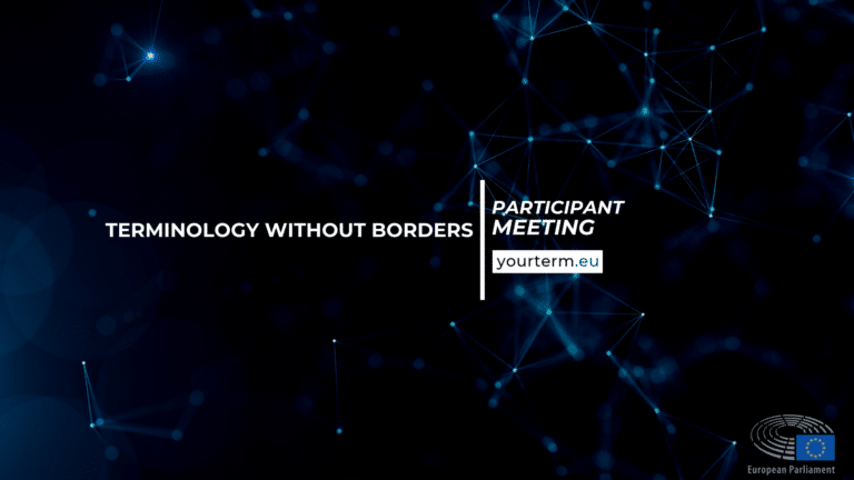 Terminology without Borders: A meeting with all the participants
