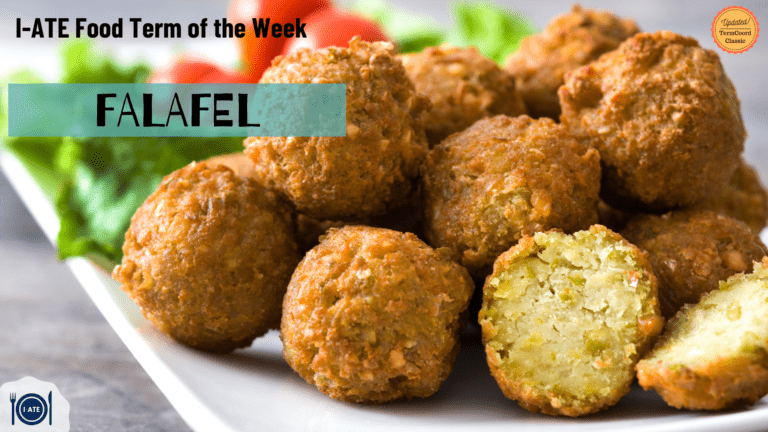 REPOST I·ATE Food Term of the Week: Falafel