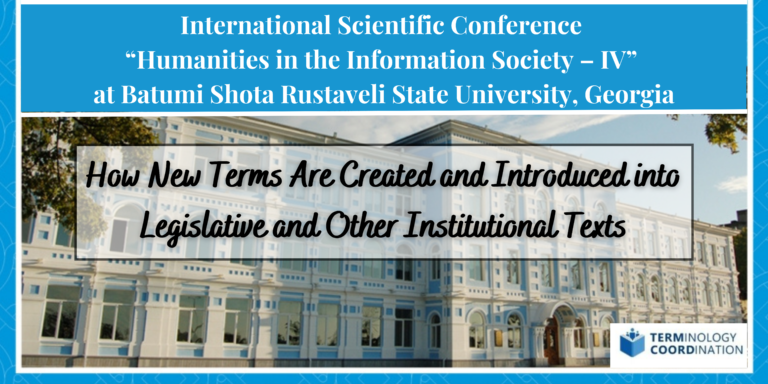 International Scientific Conference “Humanities in the Information Society – IV” at Batumi Shota Rustaveli State University, Georgia