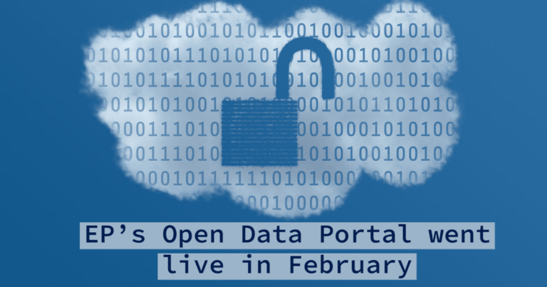 EP Open Data Portal – already live
