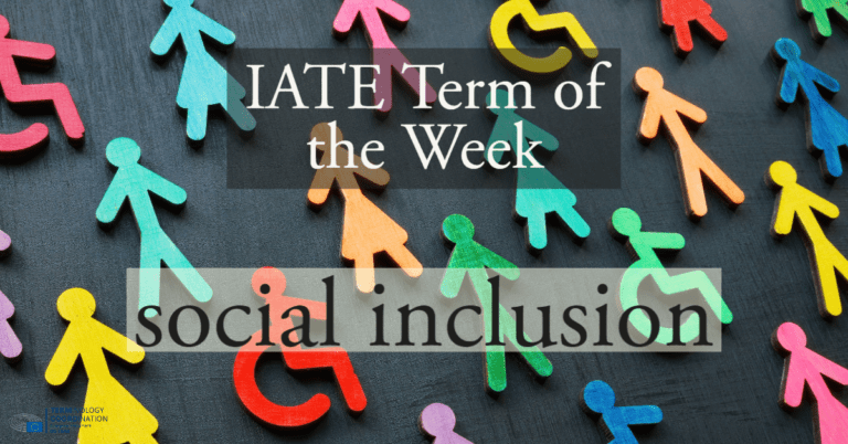 IATE Term of the Week: social inclusion